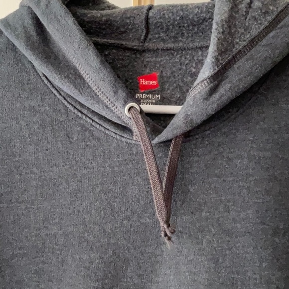 Hanes EcoSmart Men’s Fleece Hoodie - Small - Picture 3 of 4